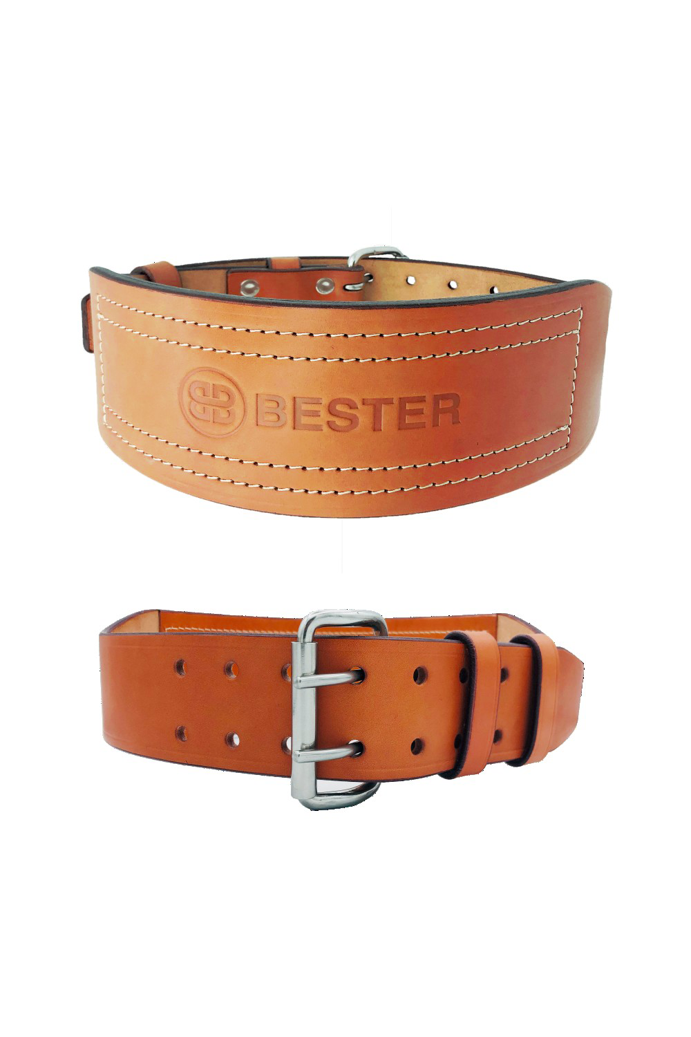 BESTER ベスター トレーニングベルト 革 筋トレベルト レザー